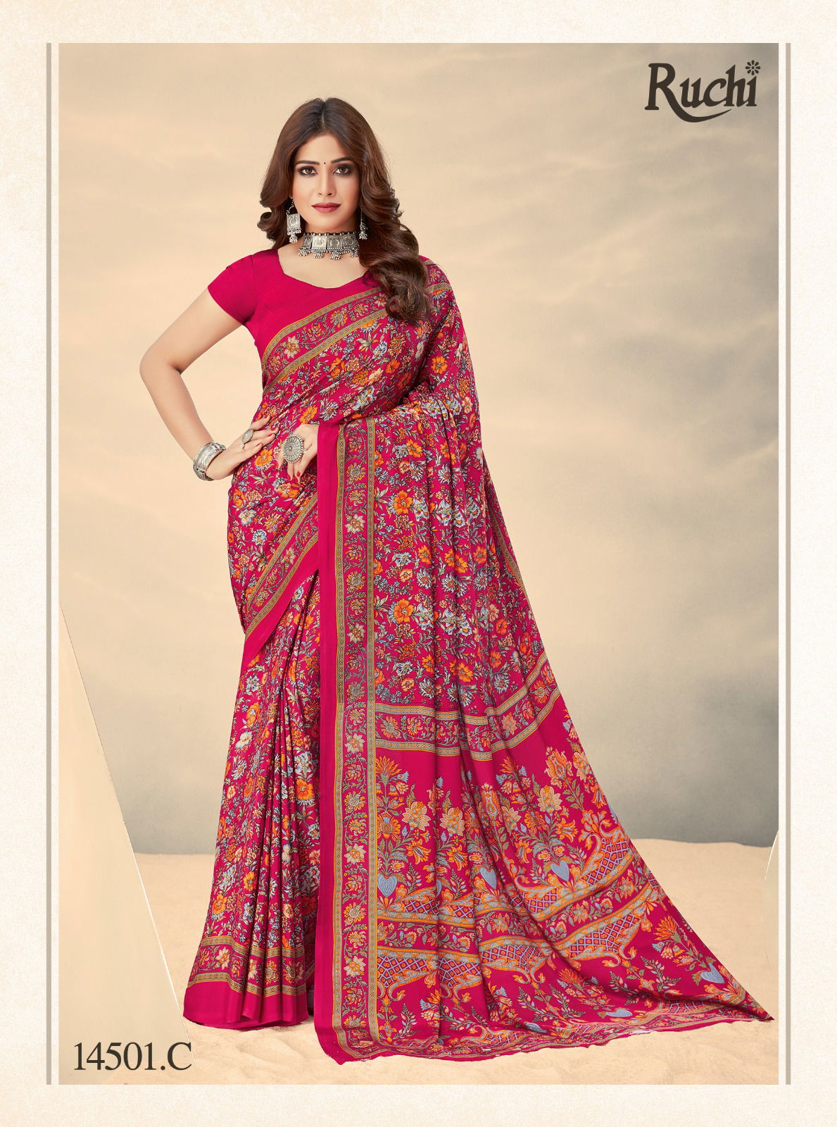 Ruchi Vivanta Silk Hit 10 Wholesale Printed Daily Wear Sarees